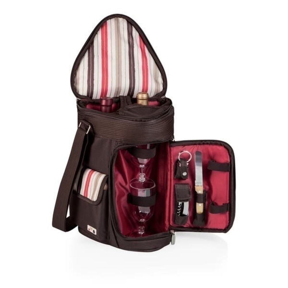 PICNIC Time Wine And Cheese Tote W/ Accessories NWT